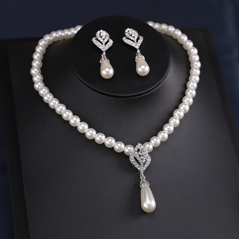 Exquisite Bridal Jewelry Set Collection (Necklace & Earrings)