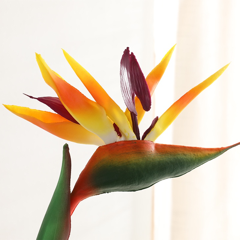 Real-Touch Artificial Bird of Paradise Flower | EternalBloom
