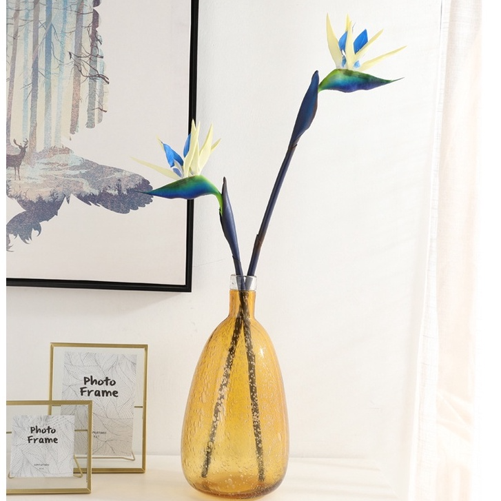Real-Touch Artificial Bird of Paradise Flower | EternalBloom