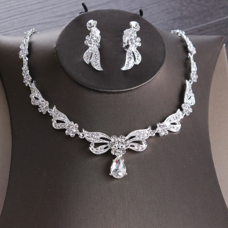 Exquisite Bridal Jewelry Set Collection (Necklace & Earrings)