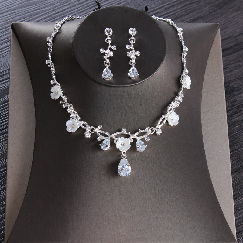 Exquisite Bridal Jewelry Set Collection (Necklace & Earrings)