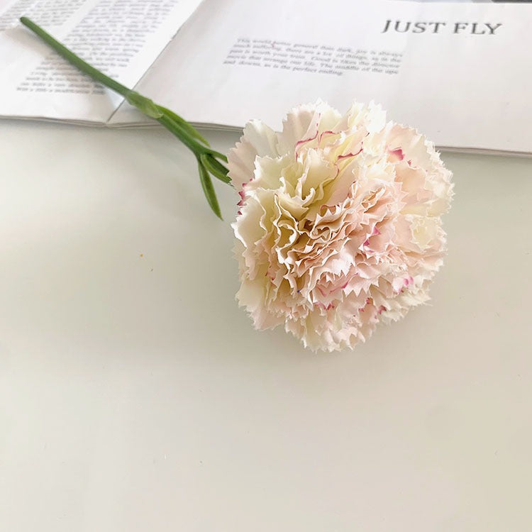 Premium Silk Carnation Single Stem