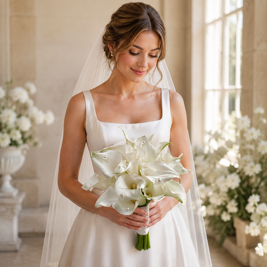 Handcrafted Premium Artificial Bridal Bouquet Collection