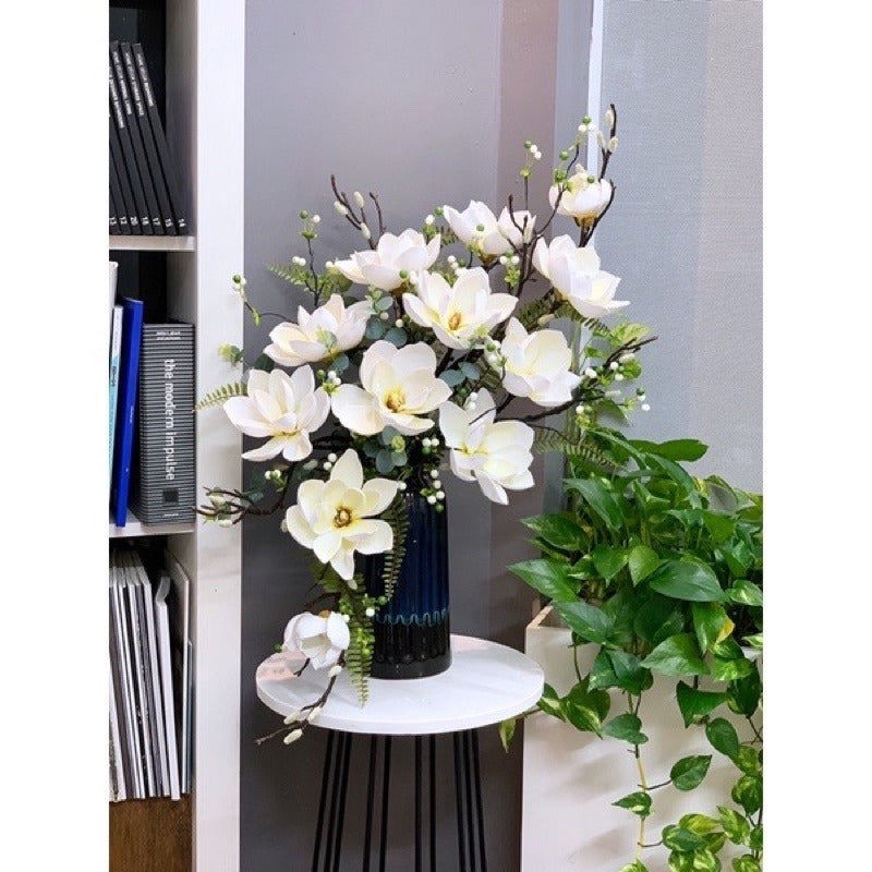 Real-Touch White Magnolia Arrangement