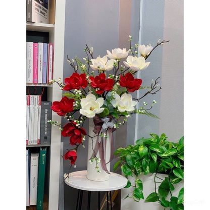 Real-Touch White Magnolia Arrangement