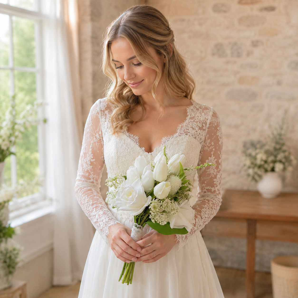 Handcrafted Premium Artificial Bridal Bouquet Collection