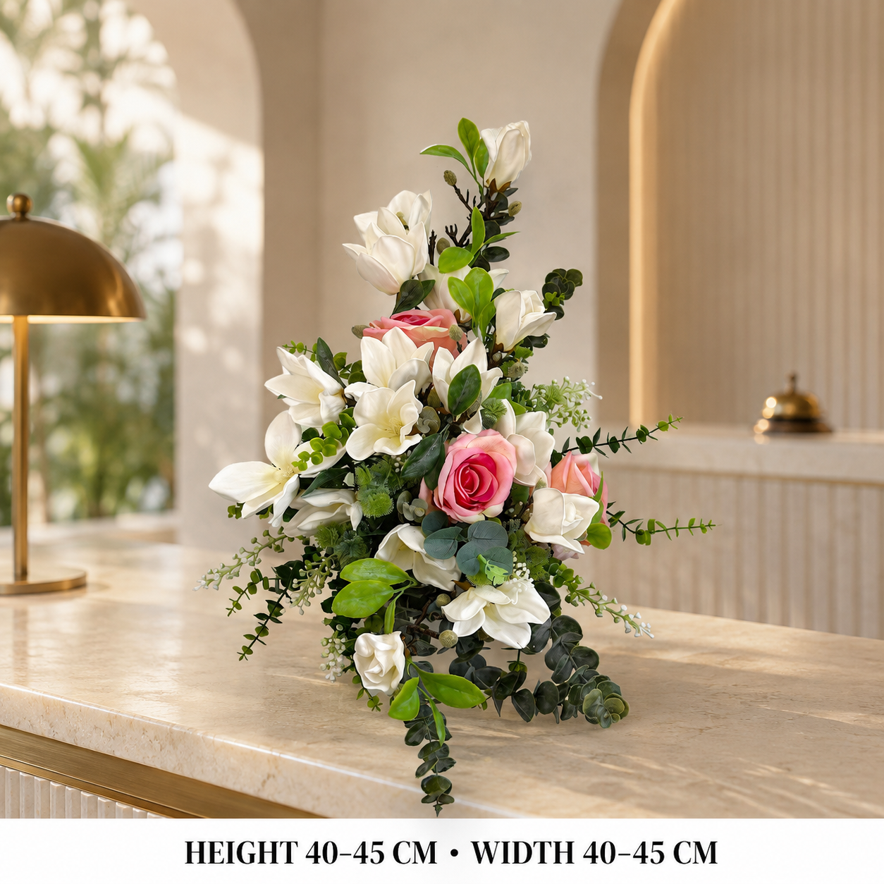 Pre-Arranged Luxury Silk Floral Basket Collection