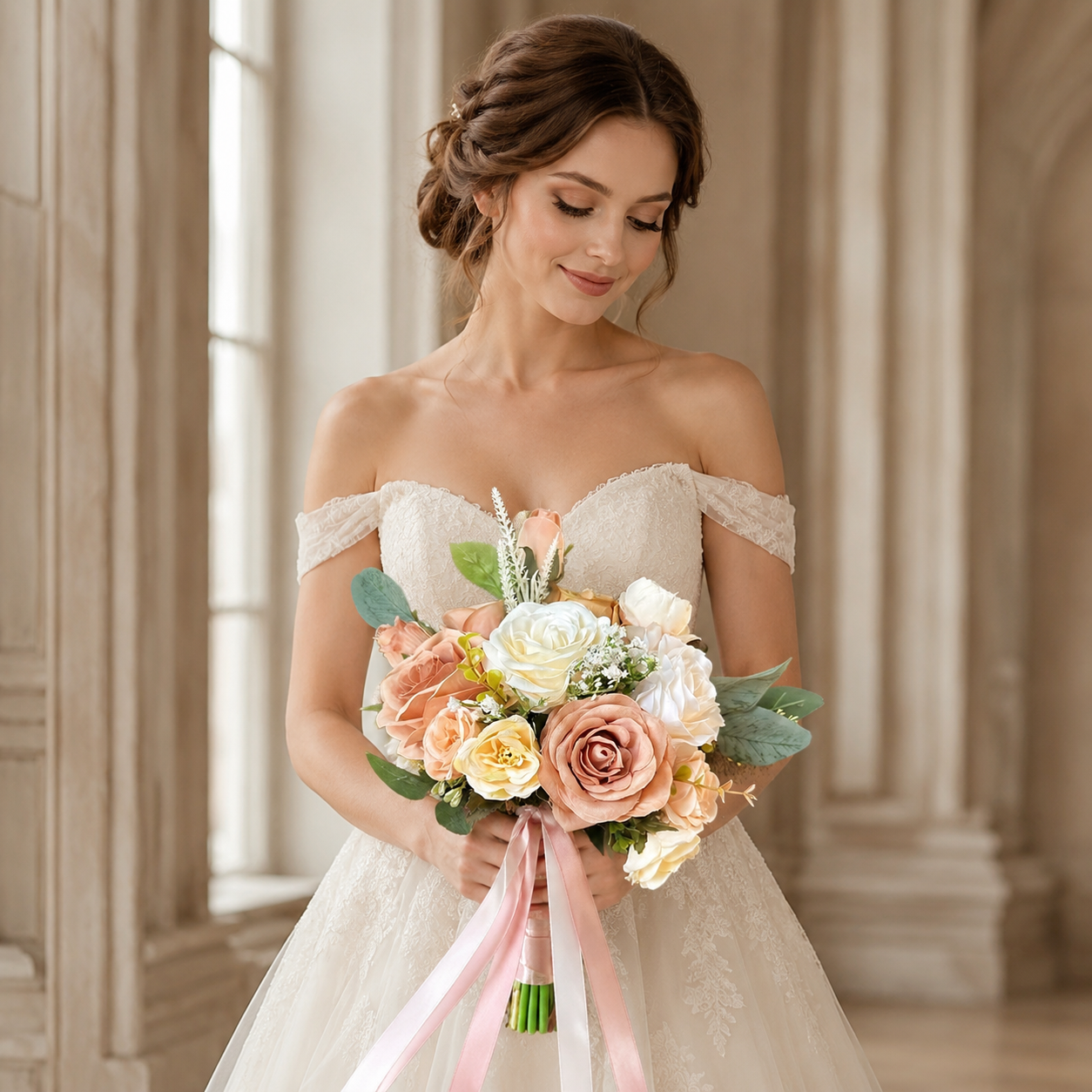 Handcrafted Premium Artificial Bridal Bouquet Collection