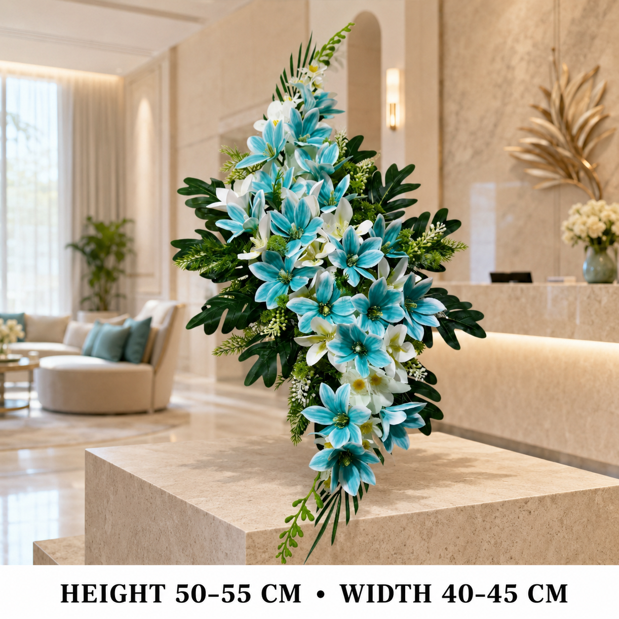 Pre-Arranged Luxury Silk Floral Basket Collection