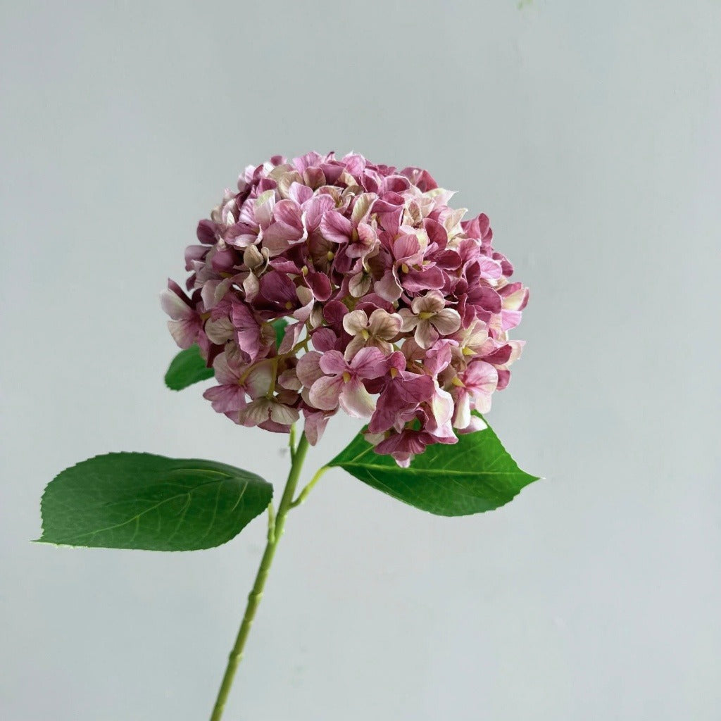 3D Printed Premium Silk Hydrangea Flower Stem