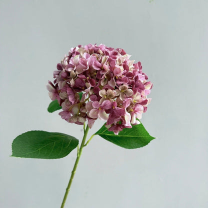 3D Printed Premium Silk Hydrangea Flower Stem