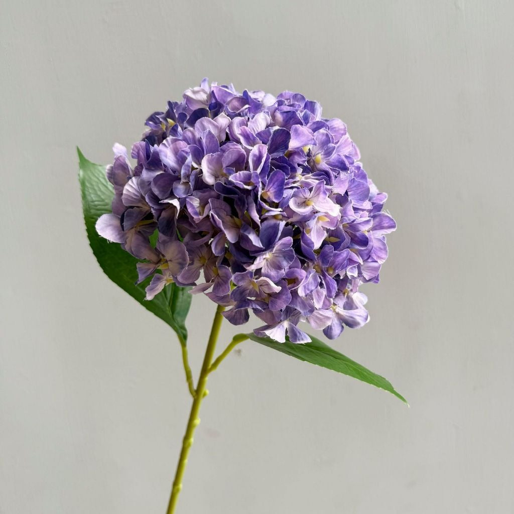 3D Printed Premium Silk Hydrangea Flower Stem