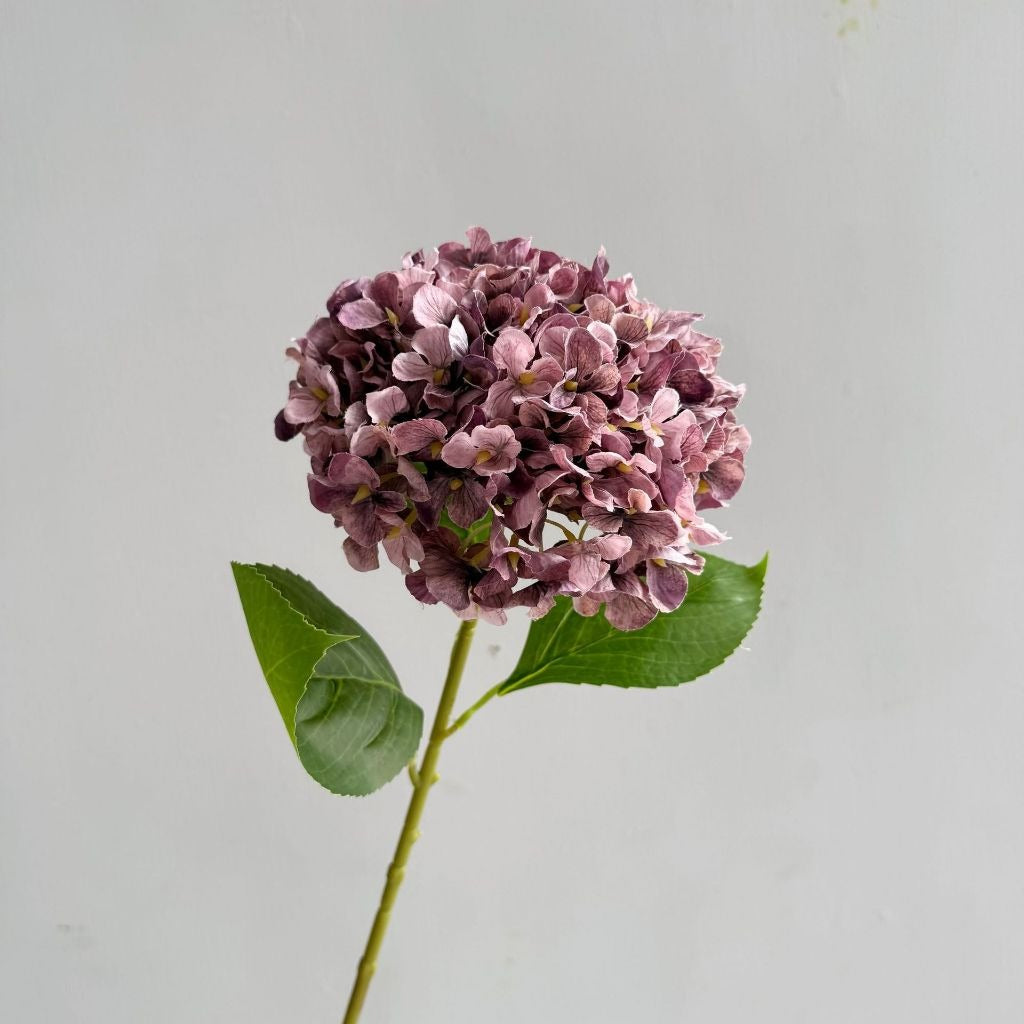 3D Printed Premium Silk Hydrangea Flower Stem