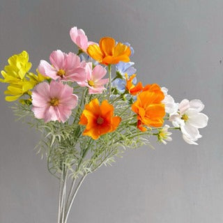 Lifelike Cosmos Silk Flower Stem | EternalBloom