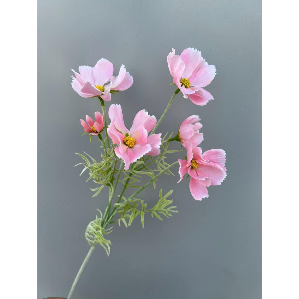 Lifelike Cosmos Silk Flower Stem | EternalBloom