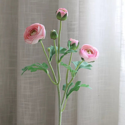 Premium Silk Ranunculus Flower Stem| EternalBloom