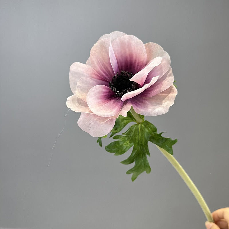 Lifelike Silk Anemone Flower Stem | EternalBloom