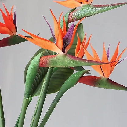 Real-Touch Artificial Bird of Paradise Flower | EternalBloom