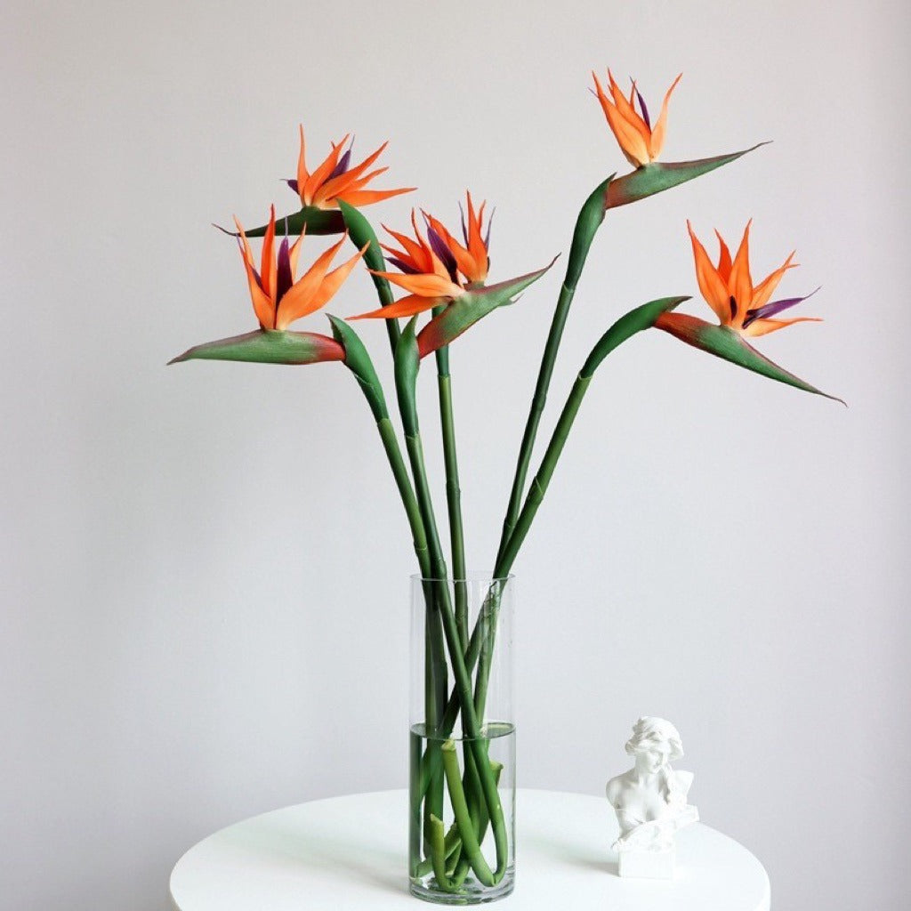 Real-Touch Artificial Bird of Paradise Flower | EternalBloom
