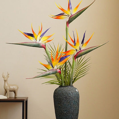 Real-Touch Artificial Bird of Paradise Flower | EternalBloom