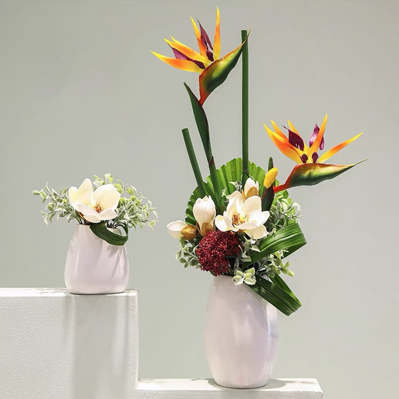 Real-Touch Artificial Bird of Paradise Flower | EternalBloom