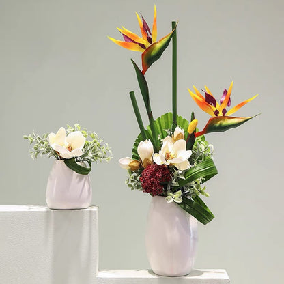 Real-Touch Artificial Bird of Paradise Flower | EternalBloom