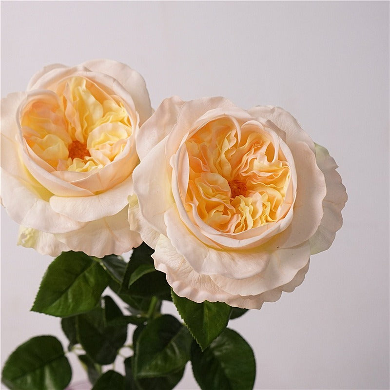 Jumbo Real-Touch Moist-Coated Juliet Rose Silk Stem