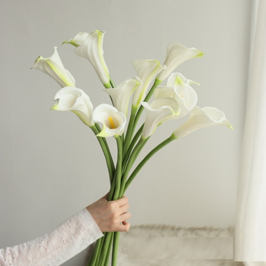 Real-Touch Artificial Calla Lily Stem | EternalBloom