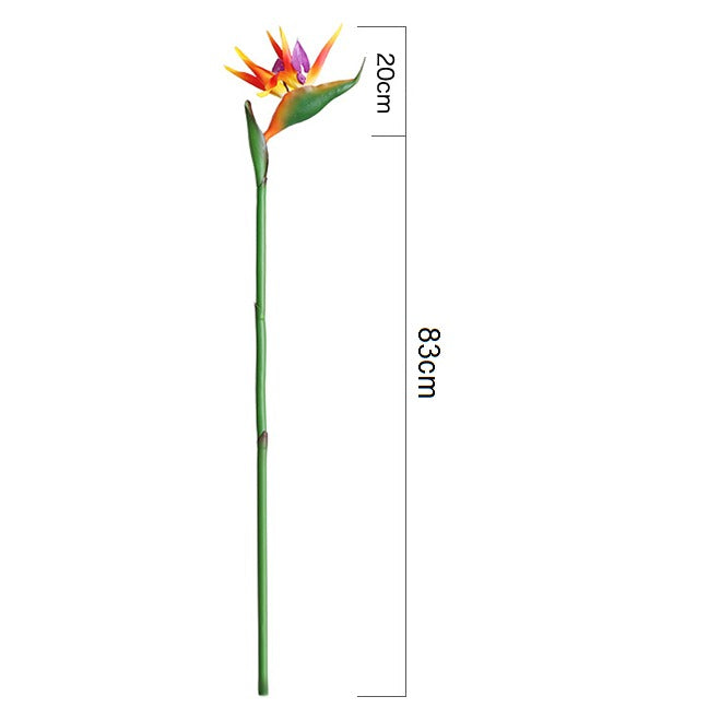 Real-Touch Artificial Bird of Paradise Flower | EternalBloom