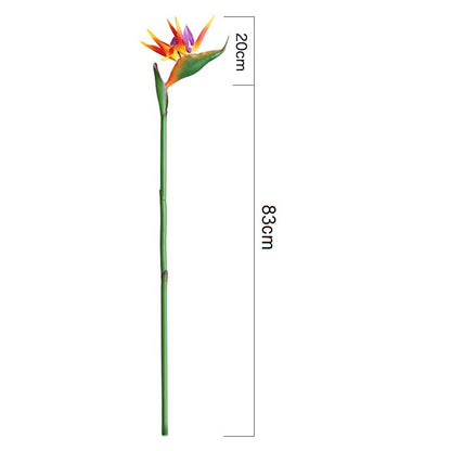 Real-Touch Artificial Bird of Paradise Flower | EternalBloom