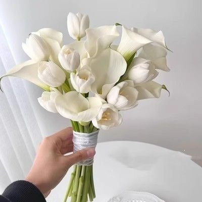 EternalBloom Elegant Faux Bridal Bouquets | High-End Custom Handmade Wedding Flowers for Brides & Bridesmaids
