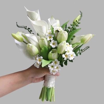 EternalBloom Elegant Faux Bridal Bouquets | High-End Custom Handmade Wedding Flowers for Brides & Bridesmaids