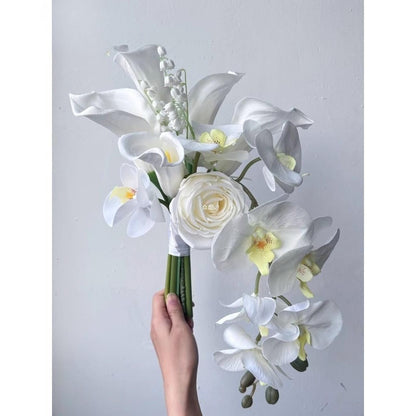 EternalBloom Elegant Faux Bridal Bouquets | High-End Custom Handmade Wedding Flowers for Brides & Bridesmaids