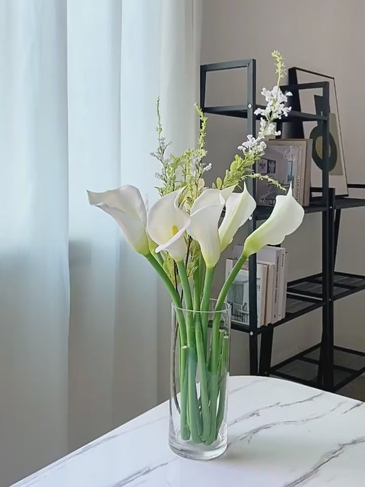 Real-Touch Artificial Calla Lily Stem | EternalBloom