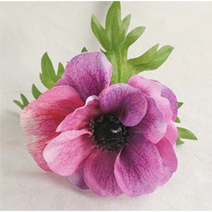 Lifelike Silk Anemone Flower Stem | EternalBloom
