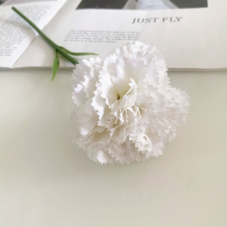 Premium Silk Carnation Single Stem