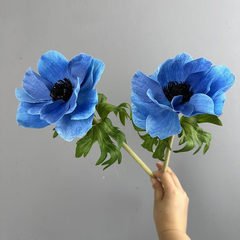 Lifelike Silk Anemone Flower Stem | EternalBloom