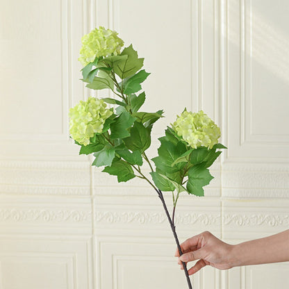 Real-Touch 3-Head Silk Hydrangea Flower Spray